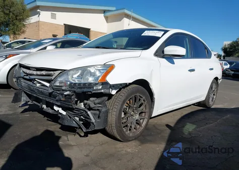 2015 Nissan Sentra S from USA, damaged, VIN 3N1AB7AP5FY222358